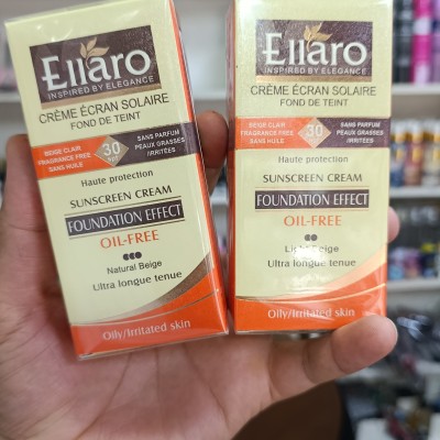 کرم ضدآفتاب الارو Spf30%مناسب پوست چرب بژ روشن  40میل